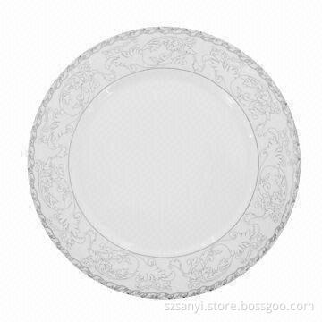 Bone China Plate with Novel and Attractive Design